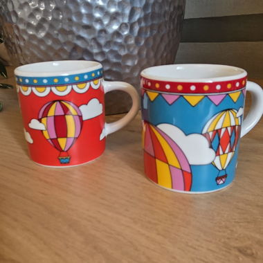Bunte Becher 2er-Set 