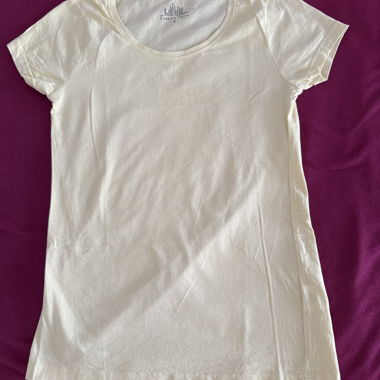 T-shirt jaune de Cotton Town