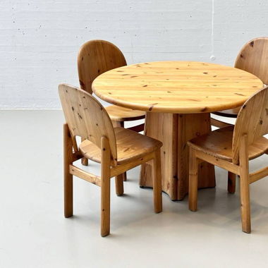 Esszimmer Set Kiefernholz von Glostrup Møbelfabrik