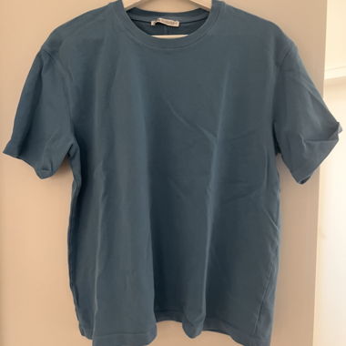 T-shirt bleu Zara, taille L