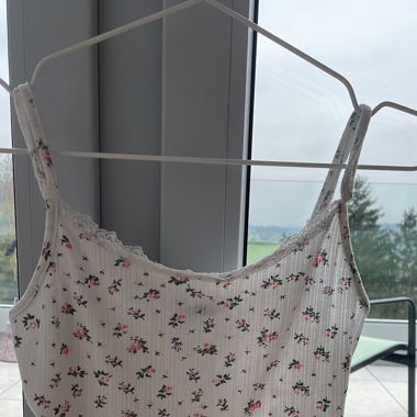 Croptop Blümchen