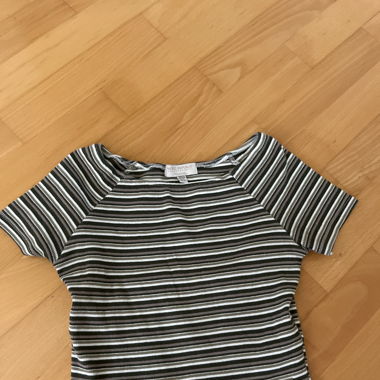 Gestreiftes crop top