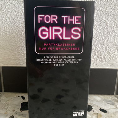 FOR THE GIRLS Kartenspiel 