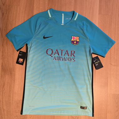 Maglia Authentic del FC Barcelona 16/17 Taglia L Nuova