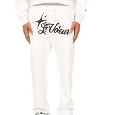 Le Voleur white pants