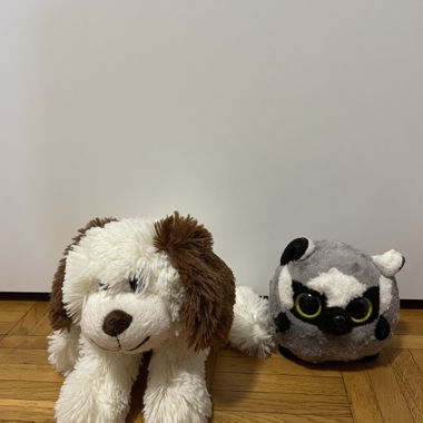 Peluche 2 pezzi