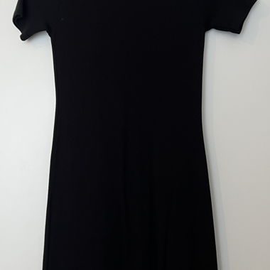 Abito T-shirt nero