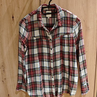 Chemise à carreaux
