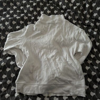 Giacca zip bianca Deluxe