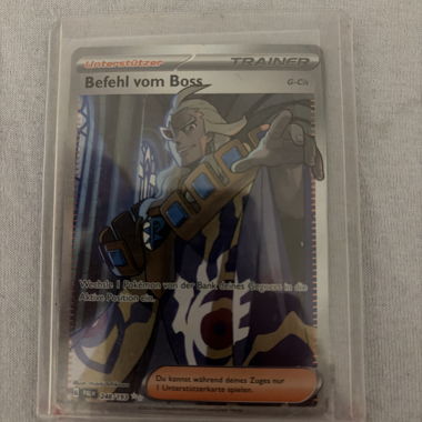 Carta Pokémon allenatore « Ordine del capo »