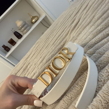 Cintura Dior bianca