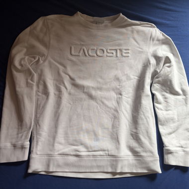 Felpa Lacoste bianca