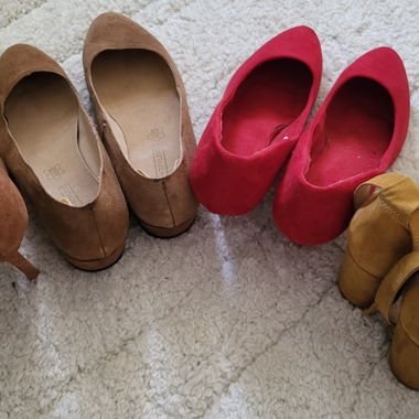 4 paia di décolleté.