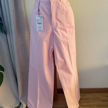 ZARA Pink Pants XS New