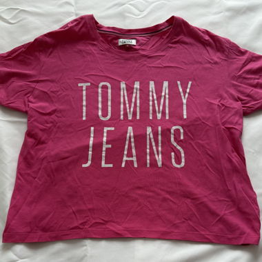 T-shirt Tommy Jeans rosa L