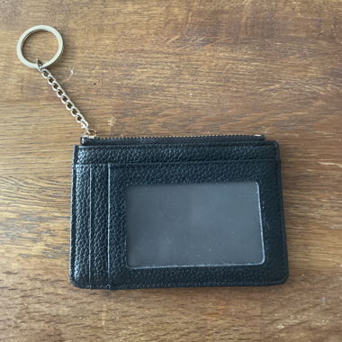 Brieftasche Gold  schwarz