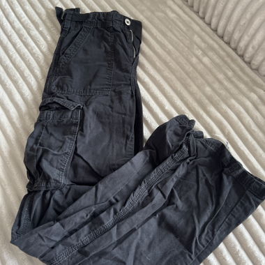 Black Cargo Pants