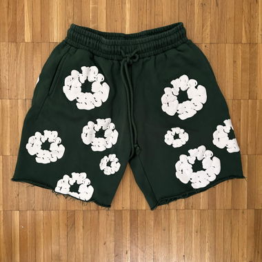 Denim Tears-Shorts Grün