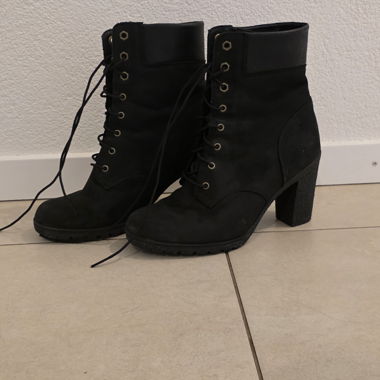 Bottes à talon Timberland noires EU 39 femme