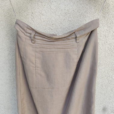 Jil Sander Jupe beige