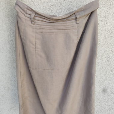 Jil Sander Jupe beige