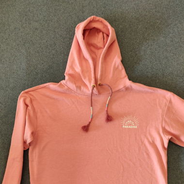 Vivance Hoodie in Apricot-Rosé – Top Zustand