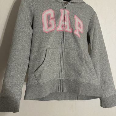 Veste à capuche zippée grise GAP