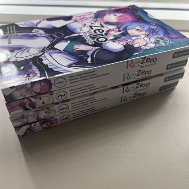 Volumi del manga Re:Zero 1-4