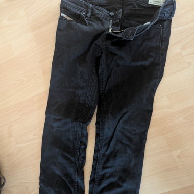 Black LOWKY slim jeans