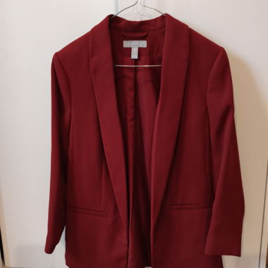 Blazer rosso donna