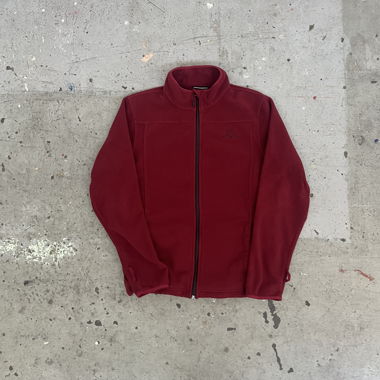 Red Kappa fleece zip jacket