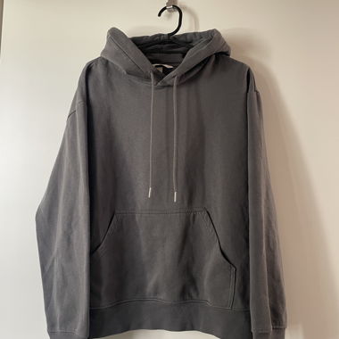 Hoodie gris fonce