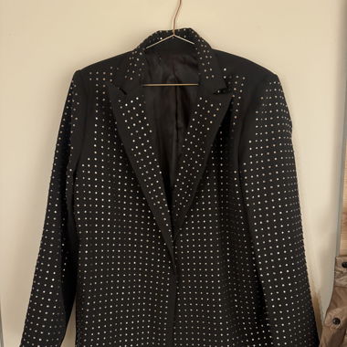 glitter blazer