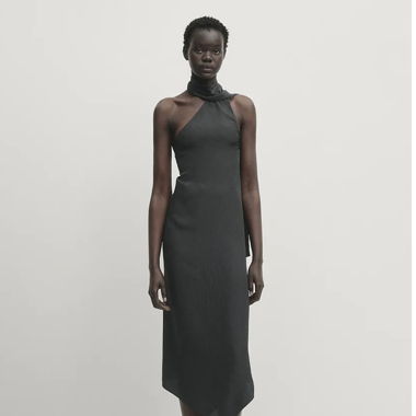 Robe midi Massimo Dutti (neuve avec étiquette)