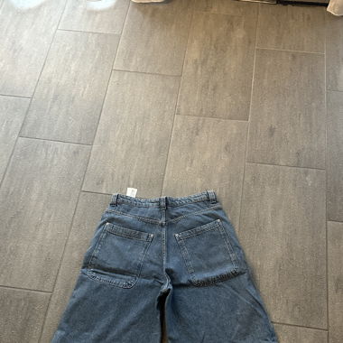 Kurze Hose blau 