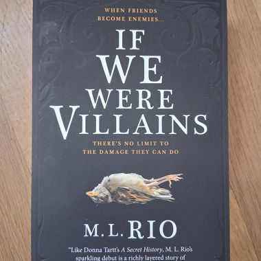 if we were villains by m. i. rio
