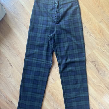 Pantalon à carreaux 