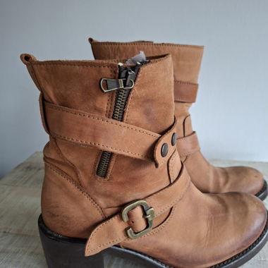 Bottes en cuir