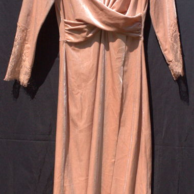 powder pink dress