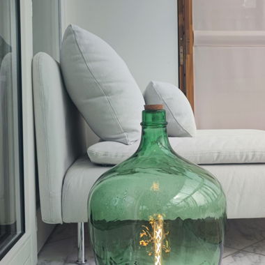 Designer Balloon Flaschenlampe 