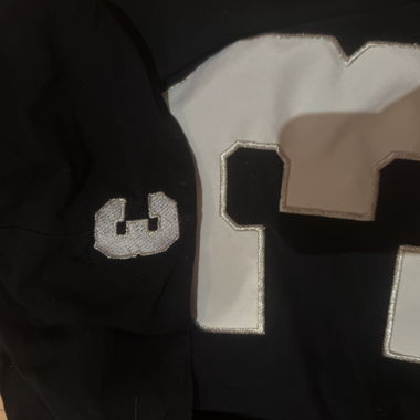 Schwarzer hoodie