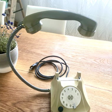 Telefon Lampe Upcycling 