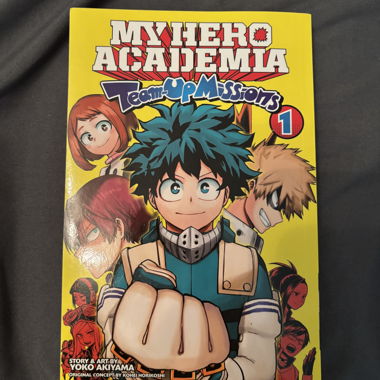 My Hero Academia team up mission 1 Manga