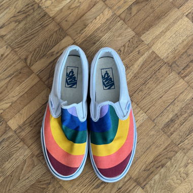 Vans Rainbow Slip-On Sneakers 39