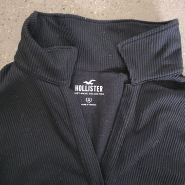 Polo Hollister noir