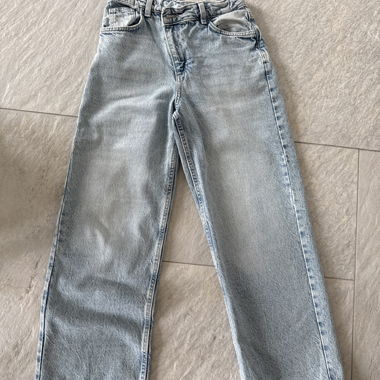 Jean large clair enfants