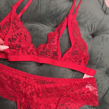 Roter Dessous 