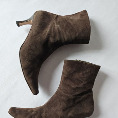 Vintage Boots Leather Gr. 38