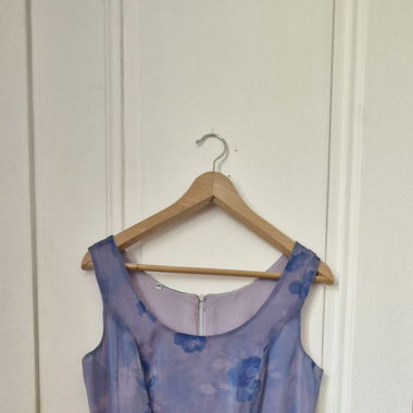 Ensemble vintage robe et blouse Extenso