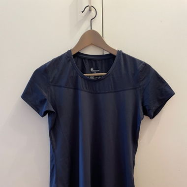 Sport Shirt Mesh, dunkelblau, Grösse 36